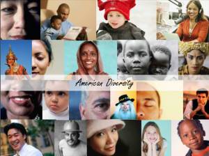 American Diversity Collage
