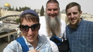 Selfie at the Western Wall